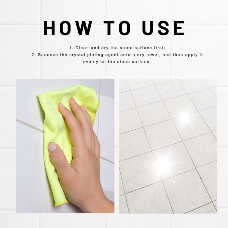 Jakehoe Stone Crystal Plating: Multi-Purpose Household Stone Cleaner, Floor Polish & Furniture Protector - Image 6
