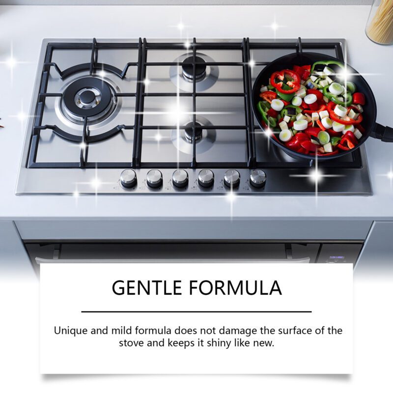 Jakehoe Stove Polish | Multi-Purpose Kitchen Cleaner, Long-Lasting Surface-Safe Polish - Image 3