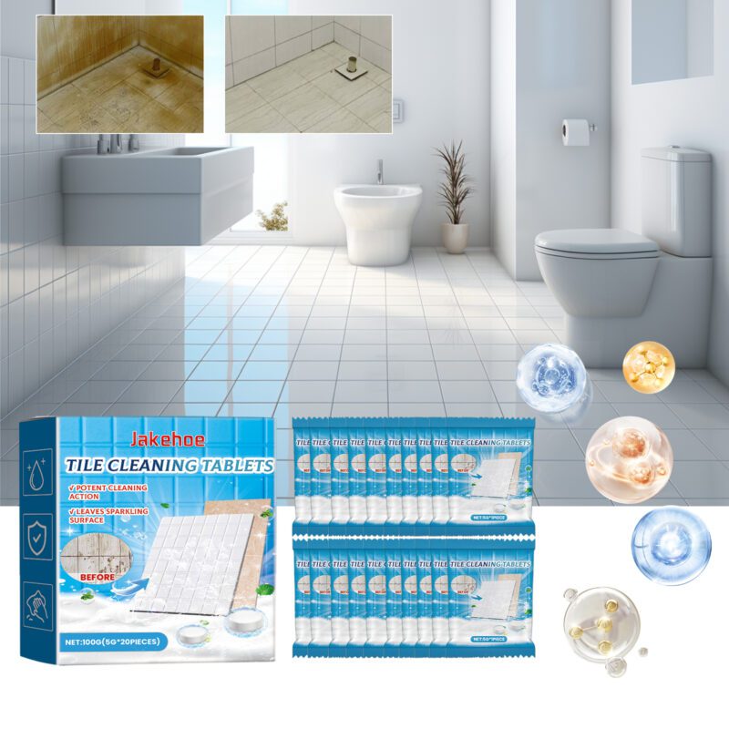 Jakehoe Tile Cleaner | Multi-Purpose Descaling Polish for Kitchen, Bathroom, Floor - Image 2
