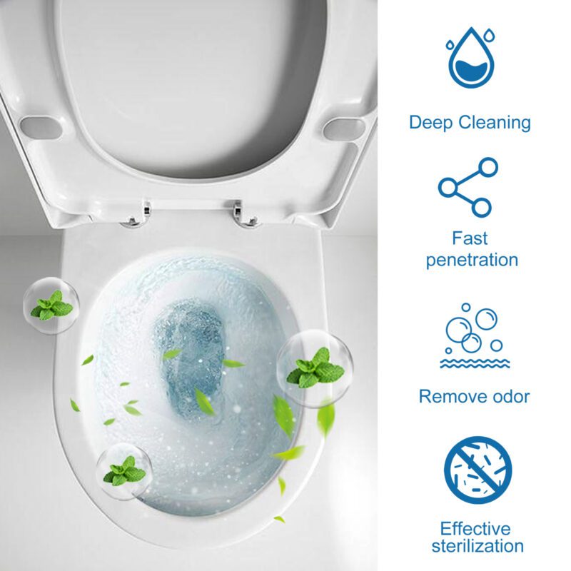 Jakehoe Toilet Bowl Cleaning Tablets | Multi-Purpose, Safe Descaling & Deodorizing Household Cleaner - Image 3