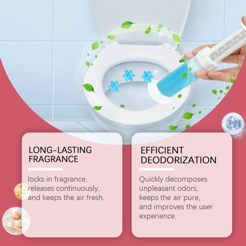 Jakehoe Toilet Cleaner Gel: Long-Lasting Deodorizing & Descaling Household Deodorizer - Image 3