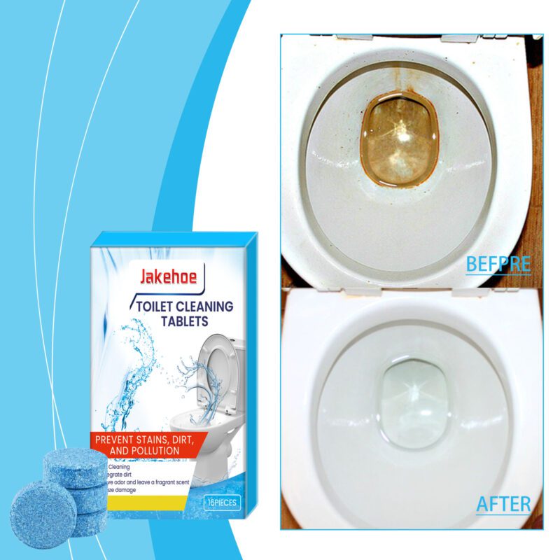 Jakehoe Toilet Cleaning Sheets | Multi-Purpose Stain & Scale Remover, Safe for Surfaces - Image 2