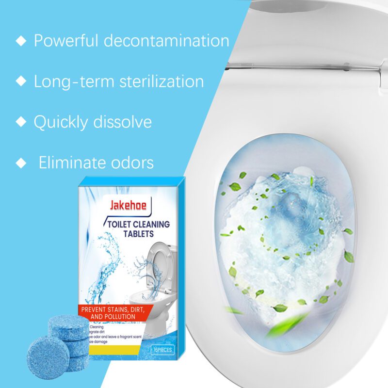 Jakehoe Toilet Cleaning Sheets | Multi-Purpose Stain & Scale Remover, Safe for Surfaces - Image 3