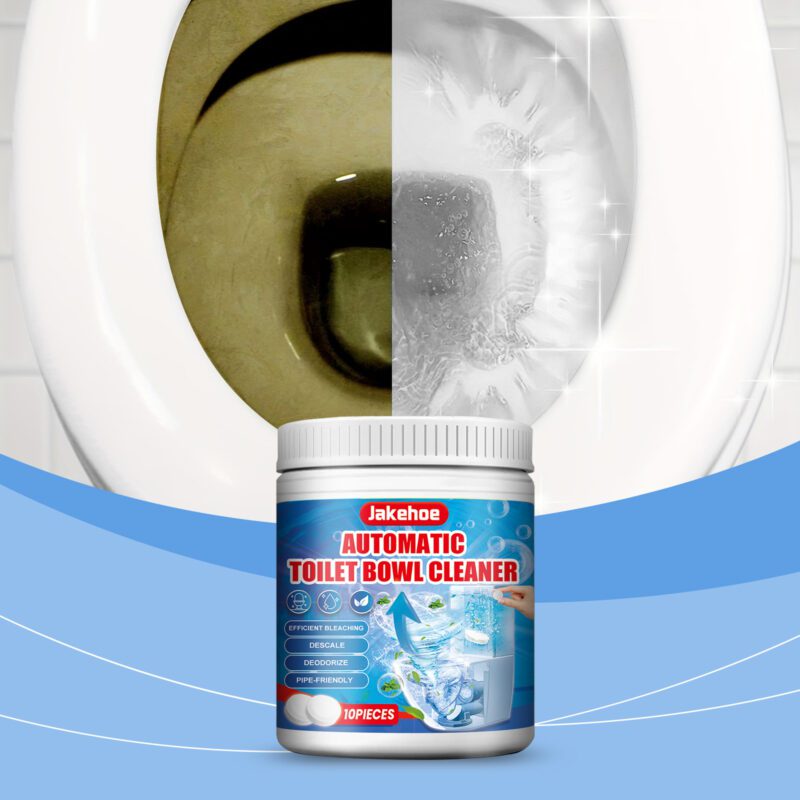 Jakehoe Toilet Cleaning Tablets: Multi-Purpose, Long-Lasting Stain & Odor Remover - Image 2