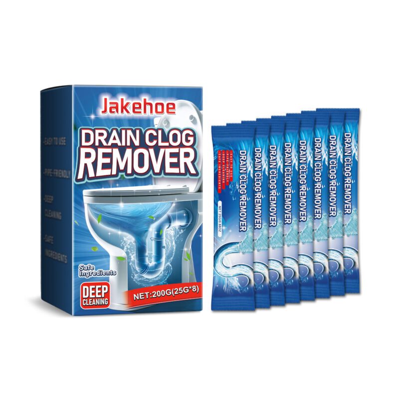 Jakehoe Toilet Clog Remover: Pipe Unclogger, Deodorant, Safe Household Drain Cleaner