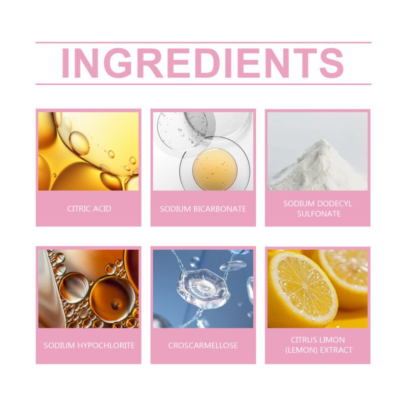 Jakehoe Toilet Effervescent Tablets: Household Bathroom Cleaner, Long-Lasting Stain Removal - Image 5