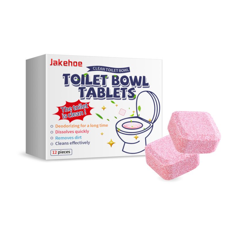 Jakehoe Toilet Effervescent Tablets: Long-Lasting Stain & Odor Remover