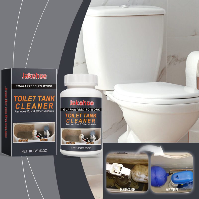 Jakehoe Toilet Tank Cleaner - Multi-Purpose, Long-Lasting, Surface-Safe Household Odor Eliminator - Image 2