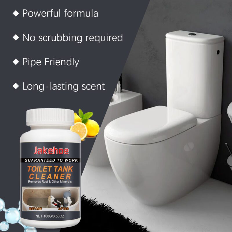 Jakehoe Toilet Tank Cleaner - Multi-Purpose, Long-Lasting, Surface-Safe Household Odor Eliminator - Image 3