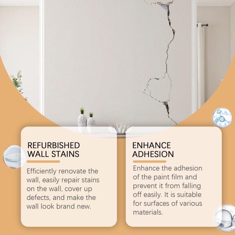 Jakehoe Wall Repair Kit: Household Hole Fix, Waterproof & Long-Lasting Cream - Image 2
