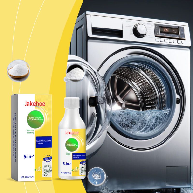 Jakehoe Washing Machine Cleaner: Daily Care, Stain & Scale Remover - Image 2