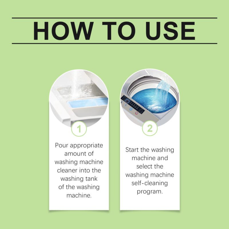 Jakehoe Washing Machine Cleaner: Deep Cleaning, Multi-Effect Household Stain Remover - Image 6