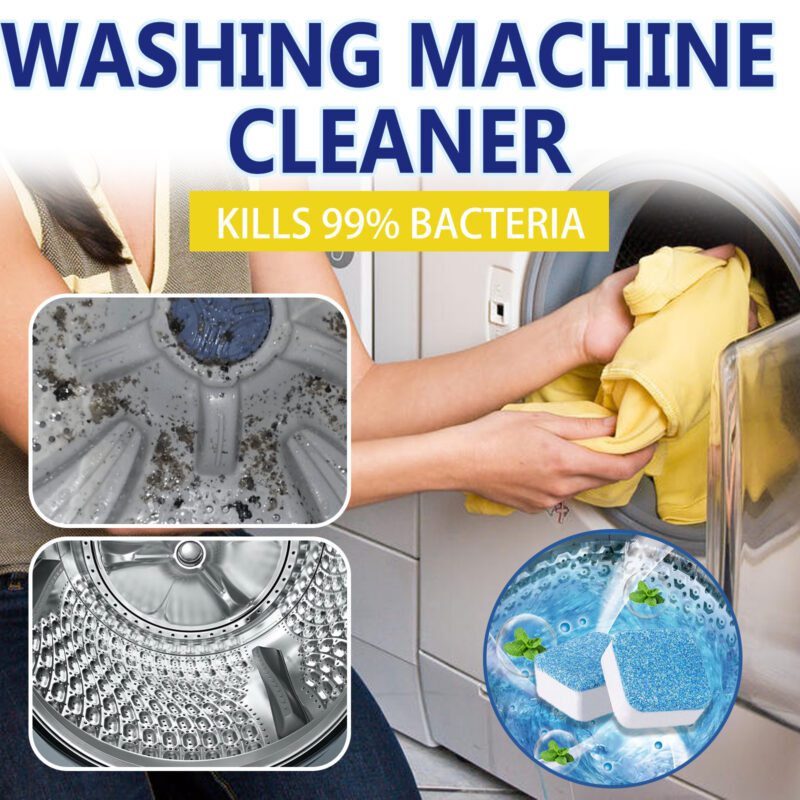 Jakehoe Washing Machine Cleaner Tablets – Deep-Clean, Odor-Removing, Drum-Safe - Image 4
