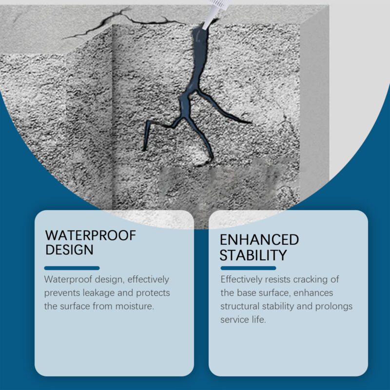 Jakehoe Waterproof Grout Adhesive - Tile Floor Crack Repair, Long-Lasting Household Caulk - Image 3