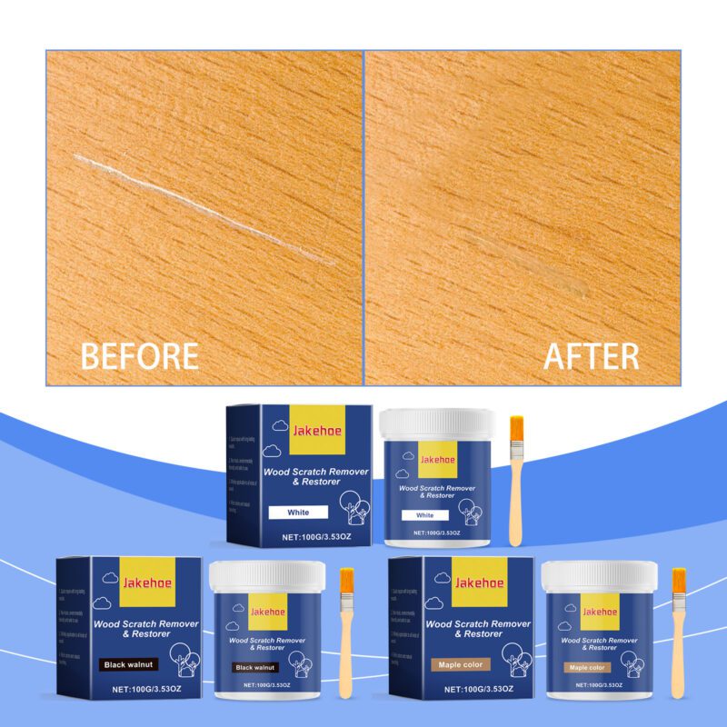 Jakehoe Wood Furniture Repair Paste | Scratch Removal, Long-Lasting Polish for Furniture - Image 4