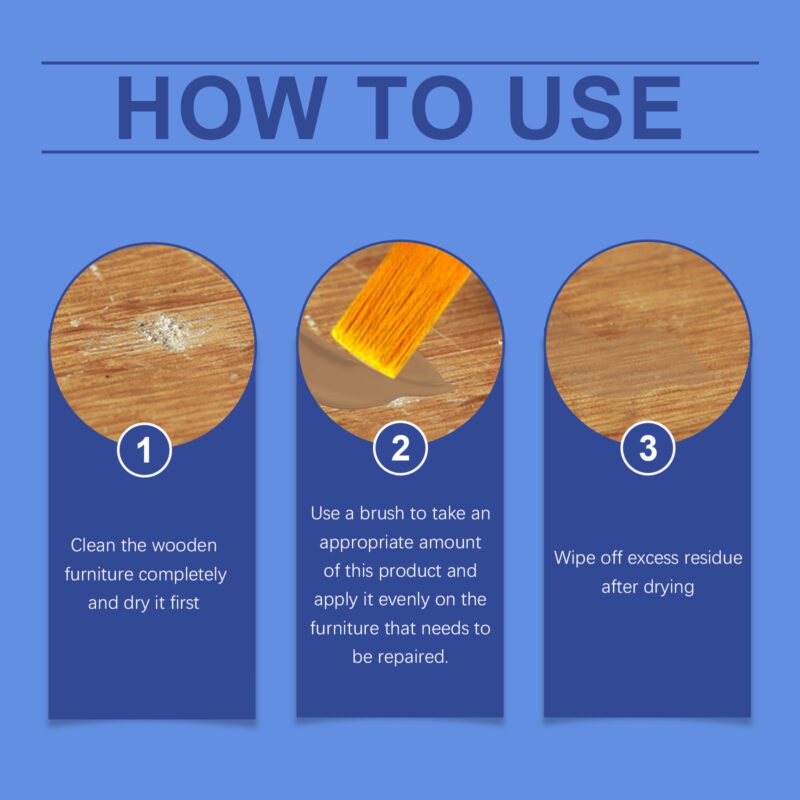 Jakehoe Wood Furniture Repair Paste | Scratch Removal, Long-Lasting Polish for Furniture - Image 7