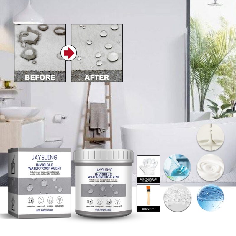 Jaysuing 300g Multi-Purpose Waterproof Sealant - Bathroom Tiles, Pipes, Glass (Long-Lasting, Surface-Safe) - Image 2