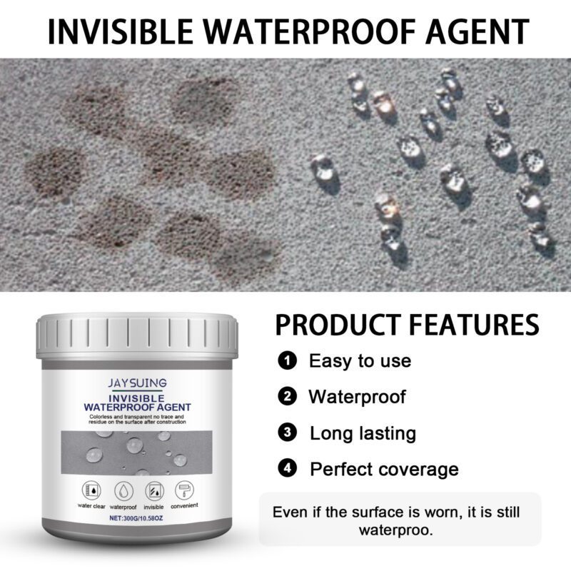 Jaysuing 300g Multi-Purpose Waterproof Sealant - Bathroom Tiles, Pipes, Glass (Long-Lasting, Surface-Safe) - Image 3