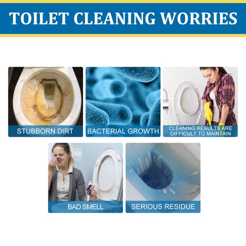 Jaysuing Automatic Toilet Cleaner: Long-Lasting, Safe Toilet Cleaning with Deodorizing & Descaling - Image 3