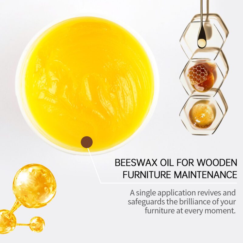 Jaysuing Beeswax Wood Oil: Long-Lasting Furniture Protector, Safe & Glossy - Image 4