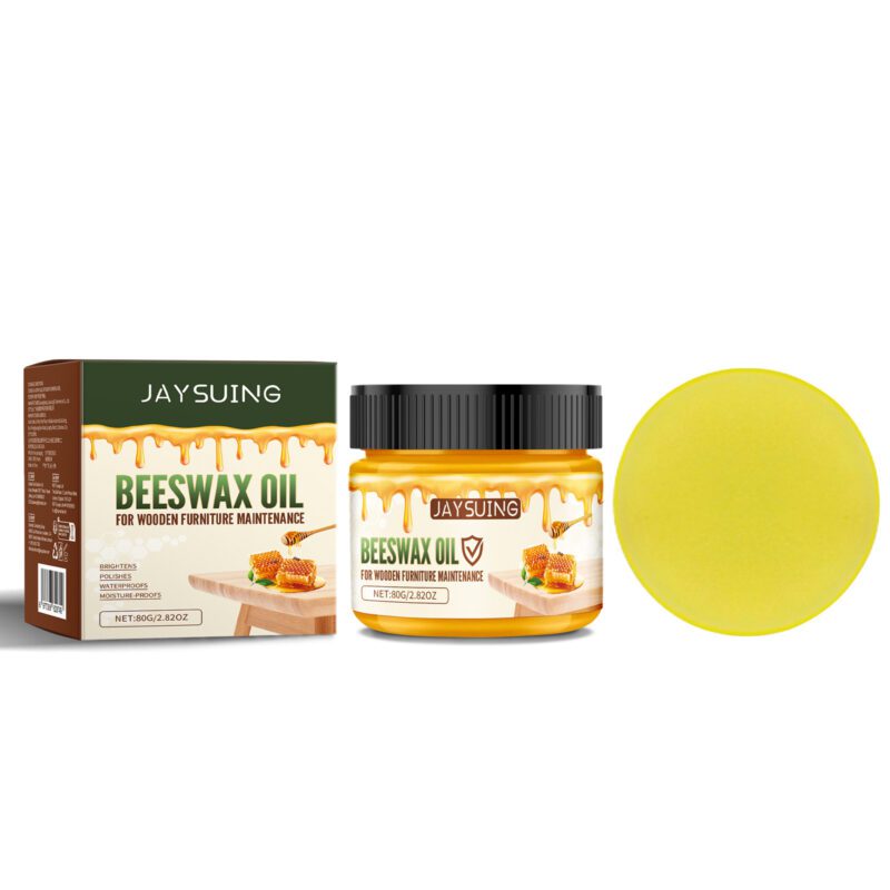 Jaysuing Beeswax Wood Oil: Long-Lasting Furniture Protector, Safe & Glossy