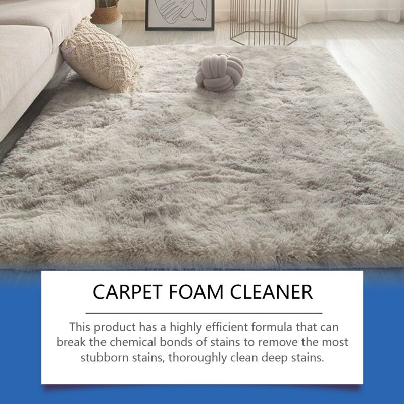 Jaysuing Carpet Foam Cleaner: Multi-Purpose Stain Remover, Safe for Fabrics - Image 4