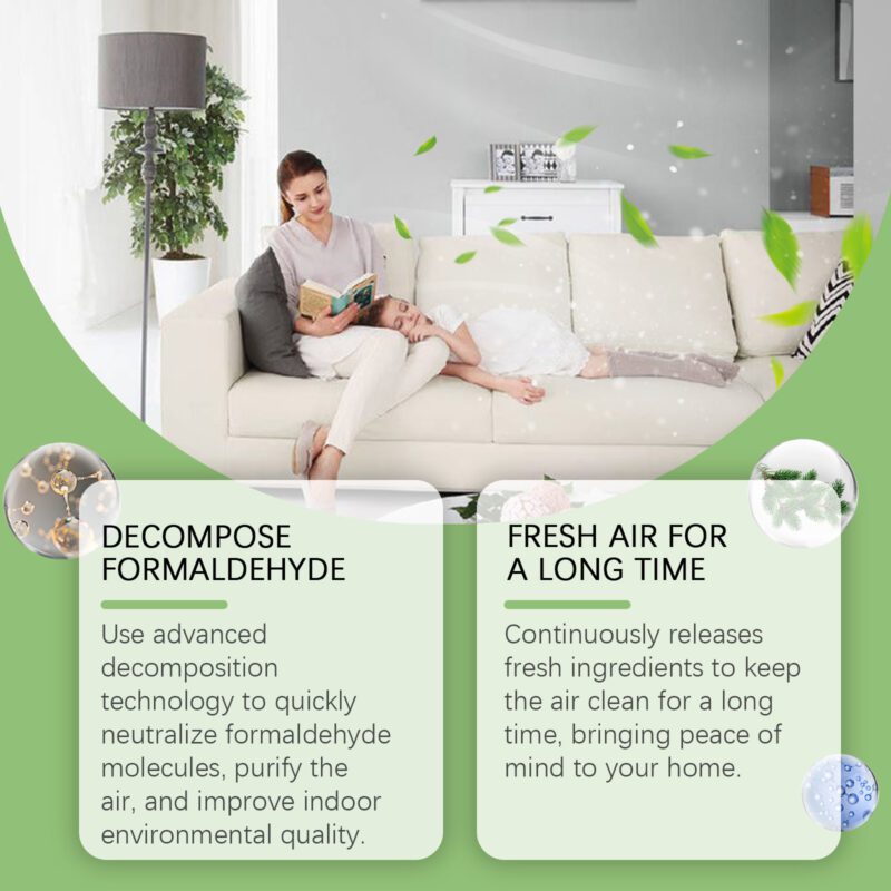 Jaysuing Formaldehyde Removal Spray | Long-Lasting Odor Eliminator, Safe Household Air Purifier - Image 4