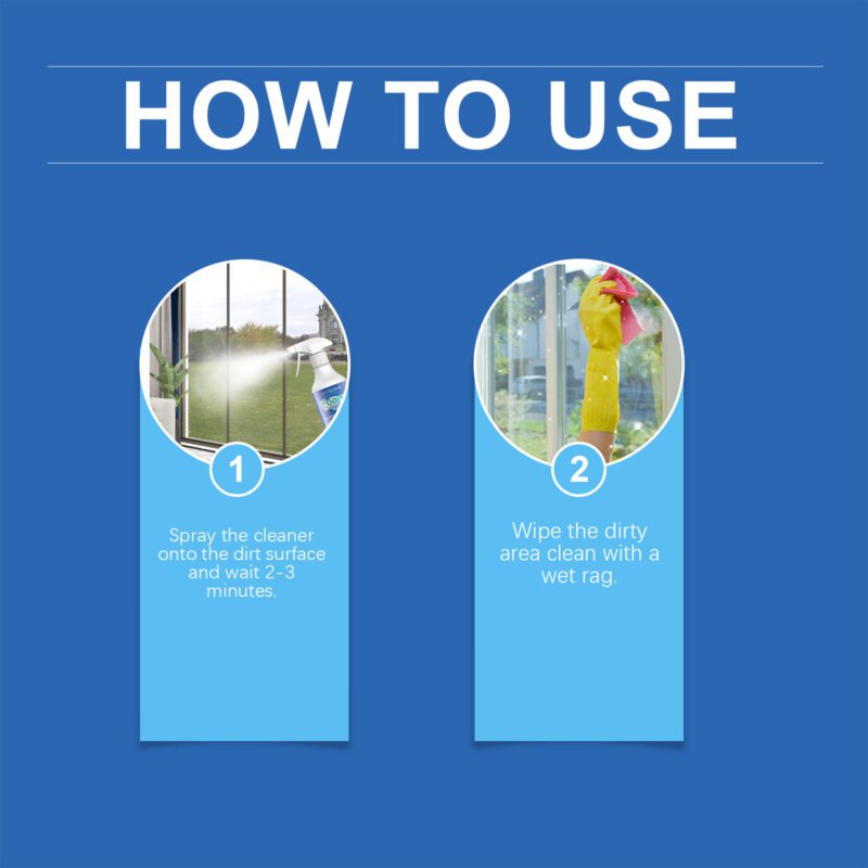 Jaysuing Glass Foam Cleaner: Multi-Purpose, Safe Household Spray, Long-Lasting - Image 6