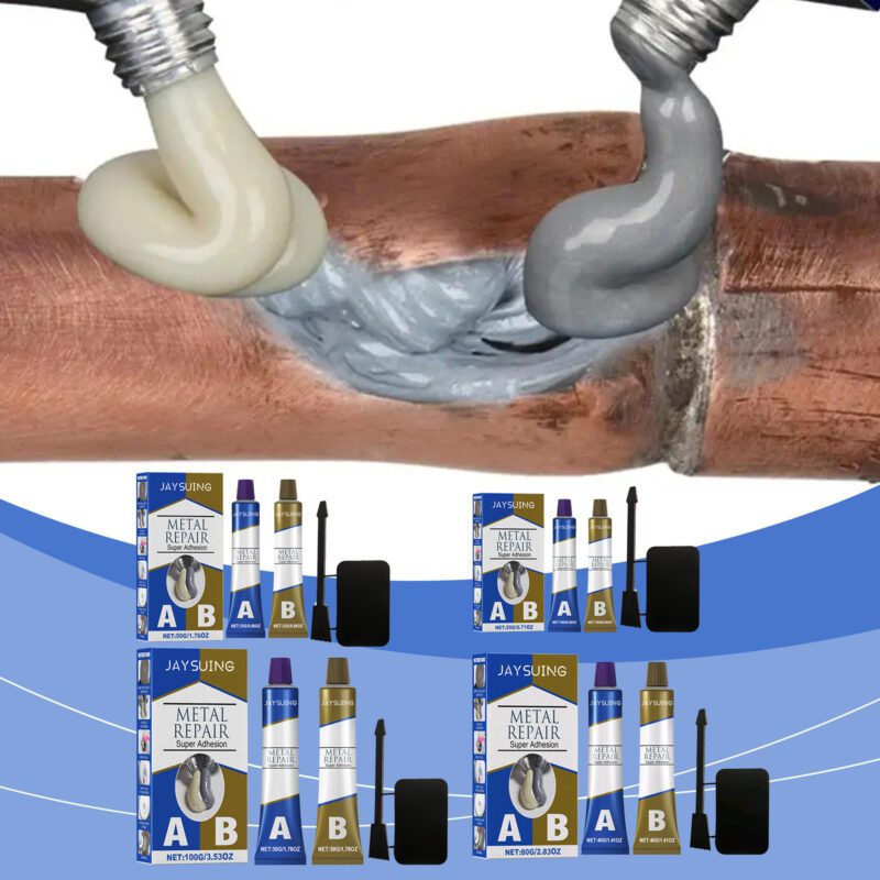Jaysuing Household Cast Iron Sealant – Multi-Purpose, Long-Lasting AB Glue for Leak Repair & Metal Bonding - Image 2