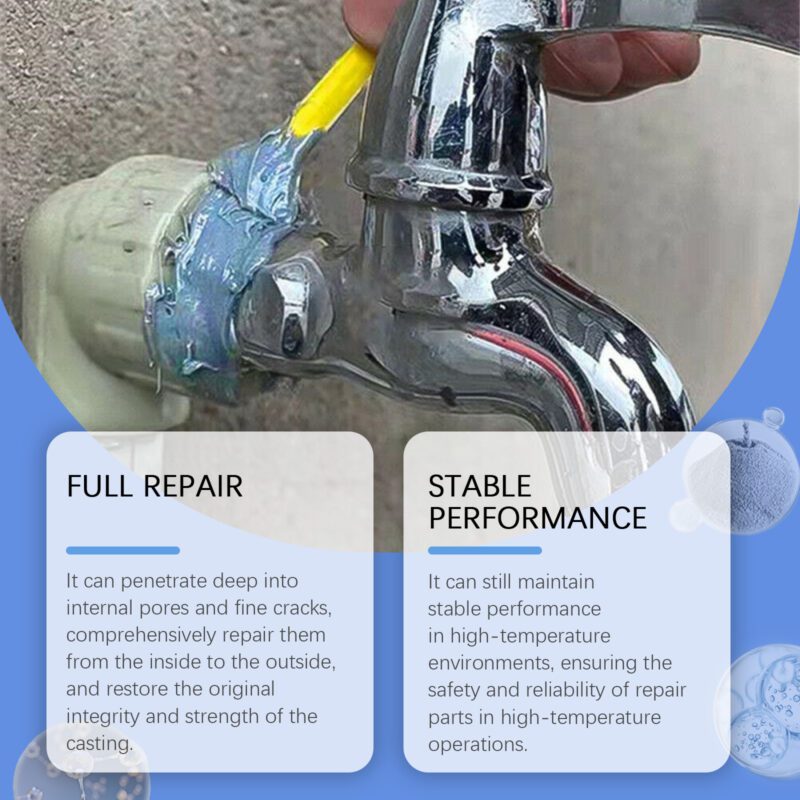 Jaysuing Household Cast Iron Sealant – Multi-Purpose, Long-Lasting AB Glue for Leak Repair & Metal Bonding - Image 3