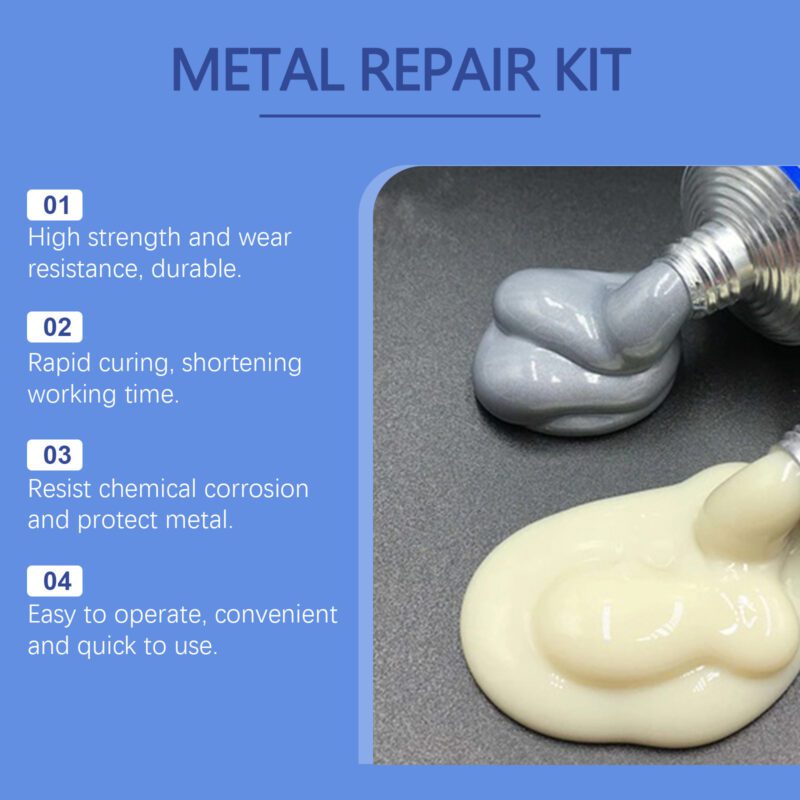 Jaysuing Household Cast Iron Sealant – Multi-Purpose, Long-Lasting AB Glue for Leak Repair & Metal Bonding - Image 4