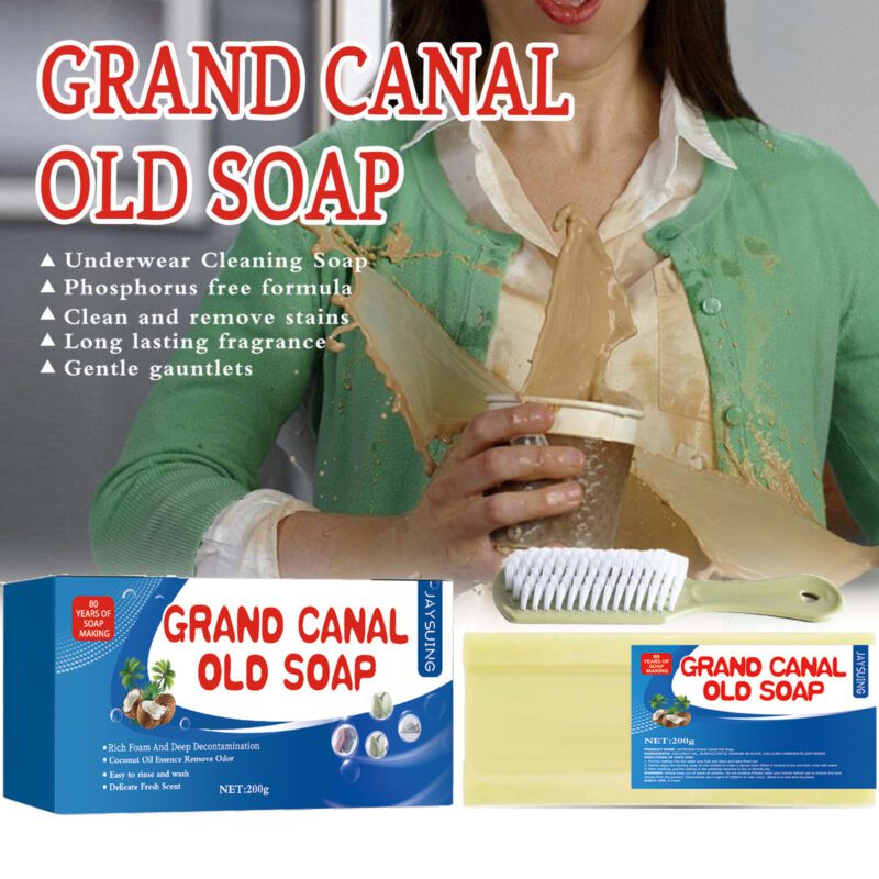 Jaysuing Household Laundry Soap: Hand-Safe Stain Remover, Deep Cleaning, Long-Lasting