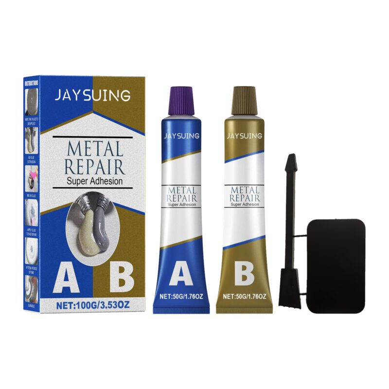 Jaysuing Household Repair Adhesive: Multi-Purpose Leak Sealant, Surface-Safe, 100g