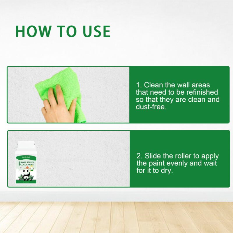 Jaysuing Household Wall Repair Paint: Mildew/Graffiti Cover, Long-Lasting, Easy Use - Image 6