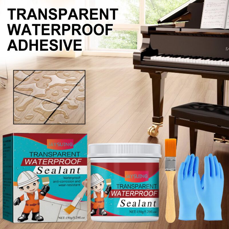 Jaysuing Household Waterproof Adhesive: Multi-Purpose Leak Repair, Surface-Safe, Long-Lasting - Image 2