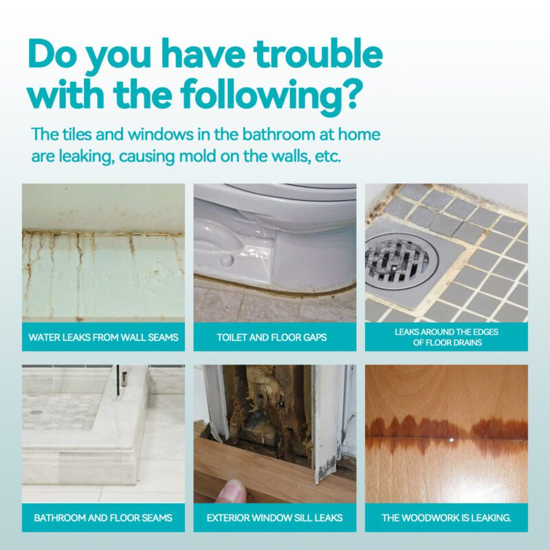 Jaysuing Household Waterproof Adhesive: Multi-Purpose Leak Repair, Surface-Safe, Long-Lasting - Image 3