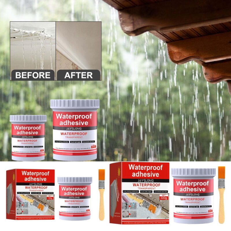 Jaysuing Household Waterproof Glue (100g): Multi-Purpose Leak Repair, Surface-Safe Sealant - Image 2