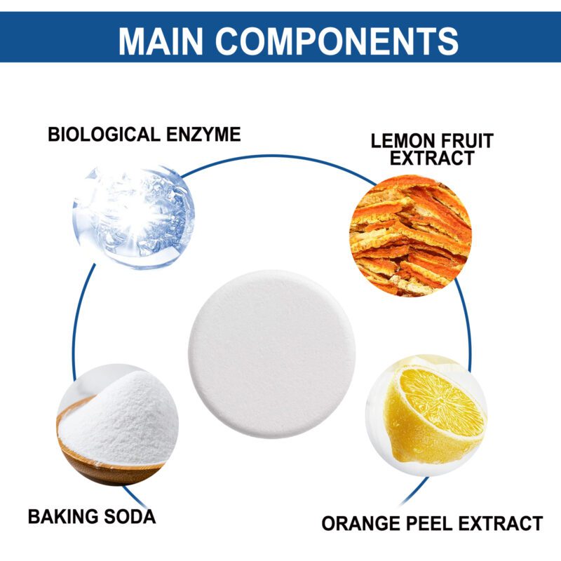 Jaysuing Kitchen Cleaning Tablets (Box Set): Multi-Purpose Heavy Oil Effervescent Stain Remover - Image 4