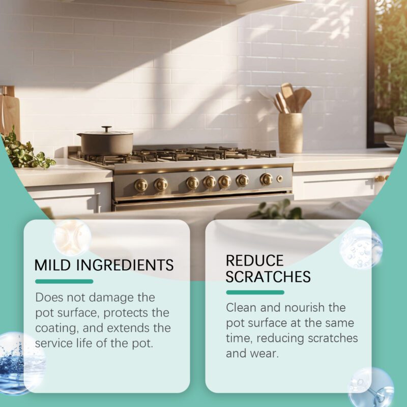 Jaysuing Kitchen Grease Cleaner: Multi-Purpose, Anti-Rust & Safe Surface Polish - Image 4