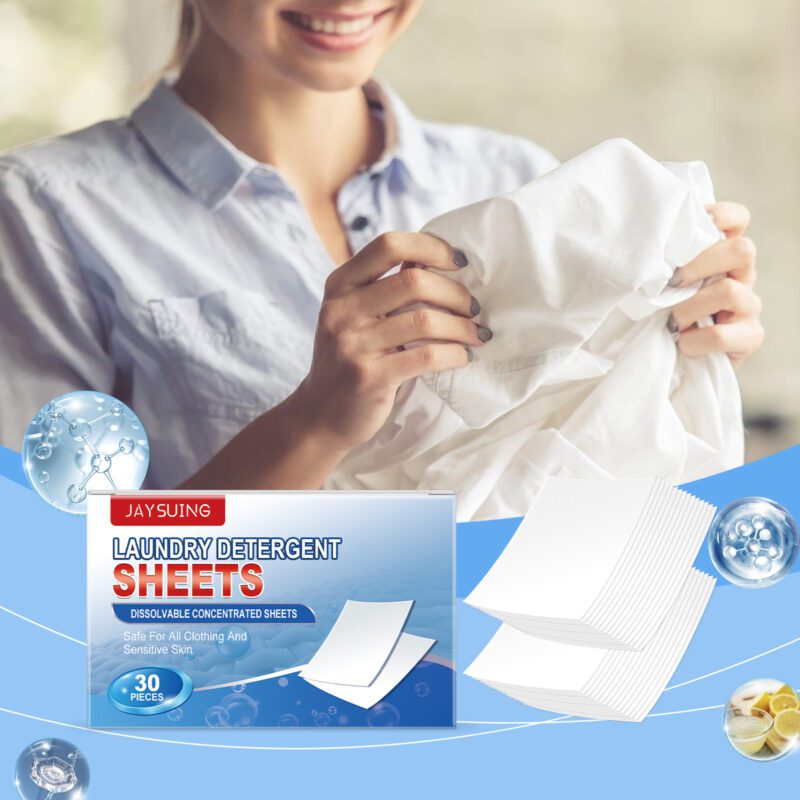 Jaysuing Laundry Detergent Tablets: Fabric-Safe Stain Remover, Long-Lasting Freshness - Image 2