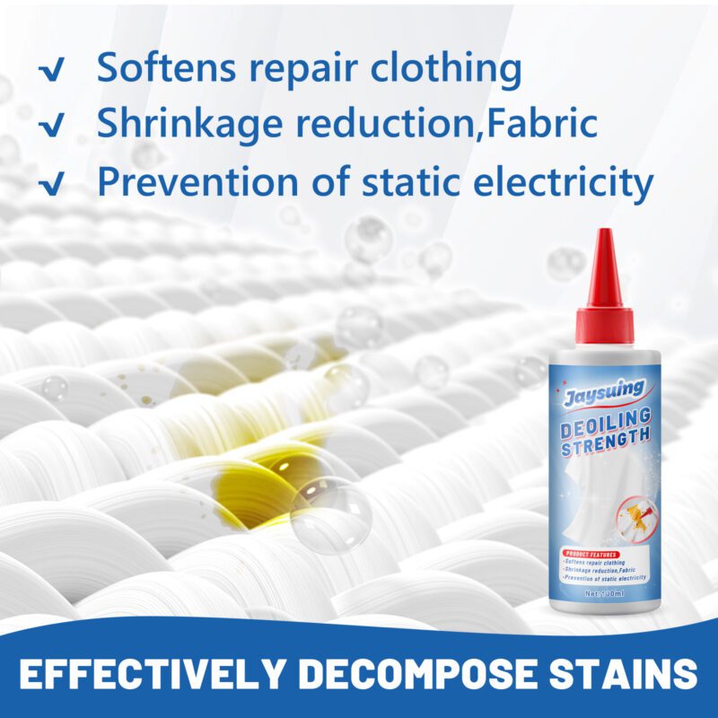 Jaysuing Laundry Stain Remover: Multi-Purpose, Fabric-Safe, Oil/Blood/Perspiration Stain Remover - Image 2