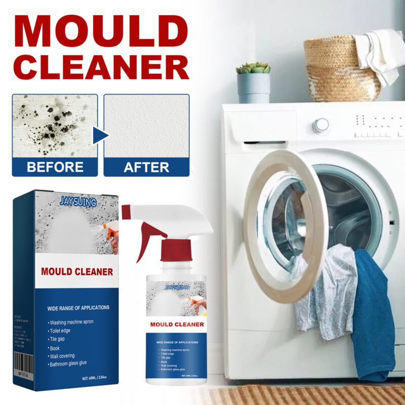 Jaysuing Mold Remover Spray | Multi-Surface Bathroom Tile Wall Cleaner, Fast-Acting & Long-Lasting - Image 2