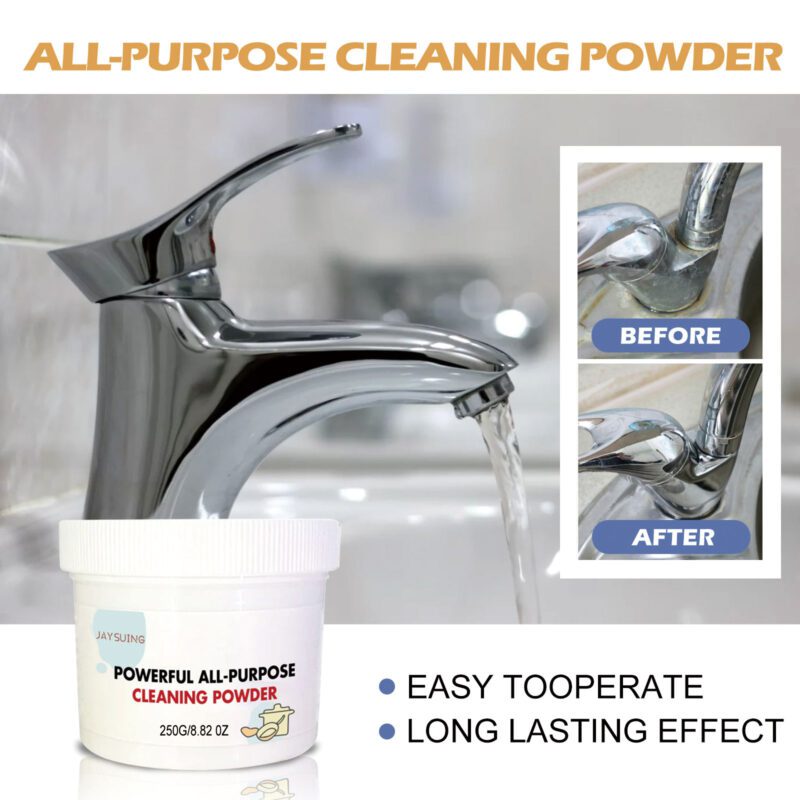 Jaysuing Multi-Purpose Cleaning Powder: Household Kitchen Cleaner, Surface-Safe, Long-Lasting - Image 4