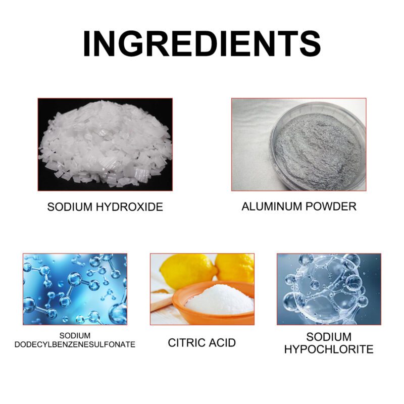 Jaysuing Multi-Purpose Cleaning Powder: Kitchen Rust & Oil Stain Remover, Long-Lasting - Image 5