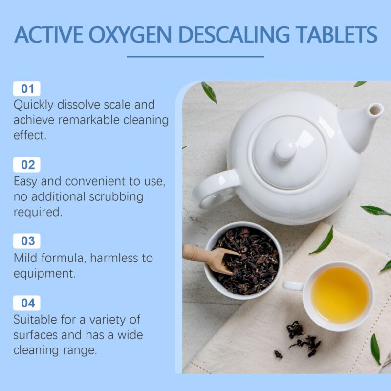 Jaysuing Multi-Purpose Effervescent Tablets – Kitchen Appliance Cleaner, Surface-Safe, Long-Lasting - Image 4