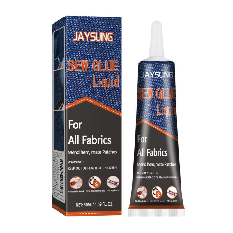 Jaysuing Multi-Purpose Fabric Glue - Furniture Upholstery Repair, Safe Long-Lasting Adhesive