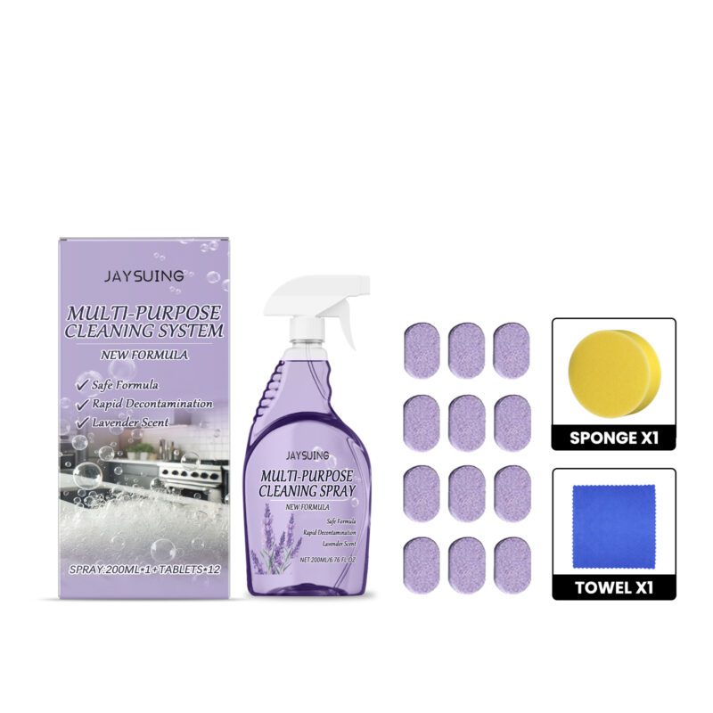 Jaysuing Multi-Purpose Household Cleaner: Kitchen Bathroom Floor Care, Long-Lasting Surface Safe