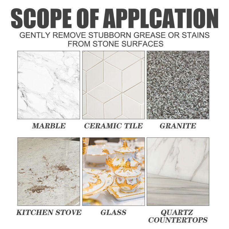 Jaysuing Multi-Purpose Household Cleaning Powder - Surface-Safe Stone Polish, Kitchen Floor Care - Image 4