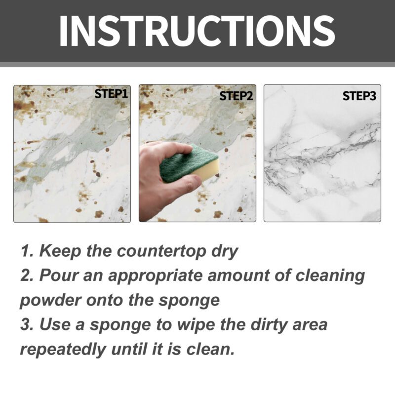 Jaysuing Multi-Purpose Household Cleaning Powder - Surface-Safe Stone Polish, Kitchen Floor Care - Image 6