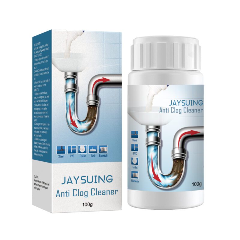 Jaysuing Multi-Purpose Household Drain Cleaner - Safe, Long-Lasting Pipe Unclogger